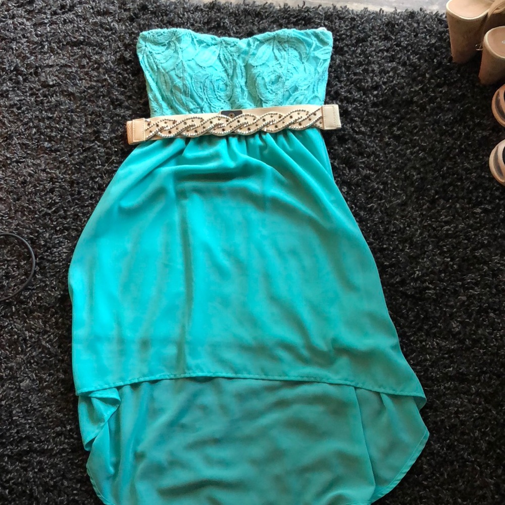 Blue/Green Dress